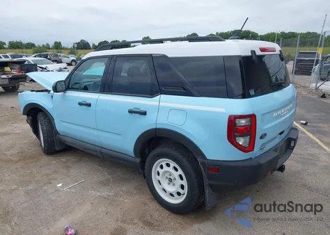 2023 Ford Bronco Sport Heritage из США, поврежденный, VIN 3FMCR9G64PRD67877